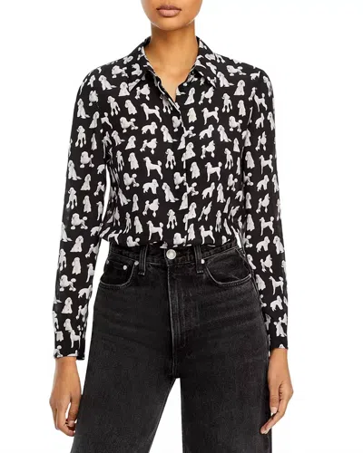 Entro All About The Doggies Top In Black