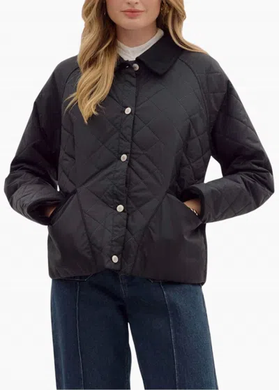Entro Bar Harbor Jacket In Black