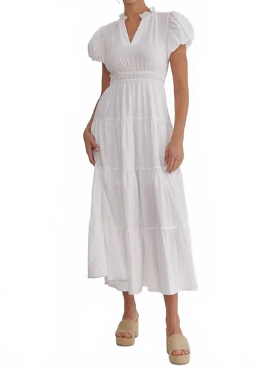 Entro Best Of Me Maxi Dress In White