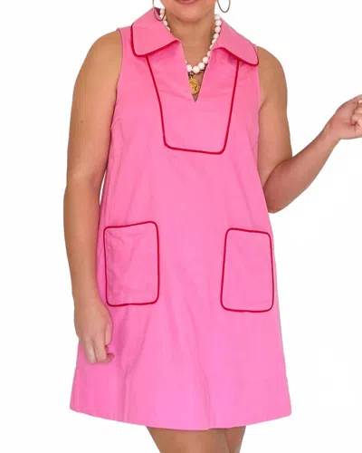 Entro Blair Mini Dress In Pink