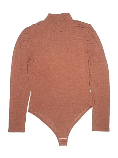 Pre-owned Entro Bodysuit In Brown