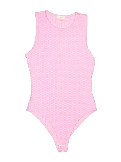Pre-owned Entro Bodysuit In Pink