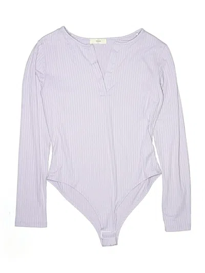 Pre-owned Entro Bodysuit In Purple