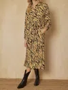 Shop Entro Button Up Maxi Dress In Camel In Brown