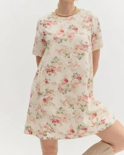 Entro Camden Dress In Cream