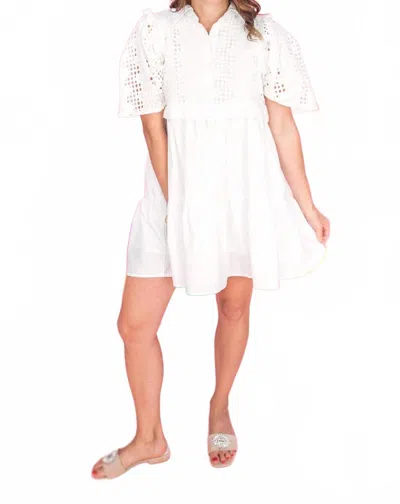 Entro Captivating You Dress In White