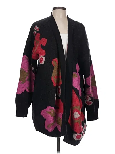 Pre-owned Entro Cardigan Sweater In Black