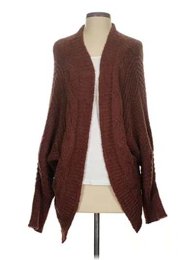 Pre-owned Entro Cardigan Sweater In Brown