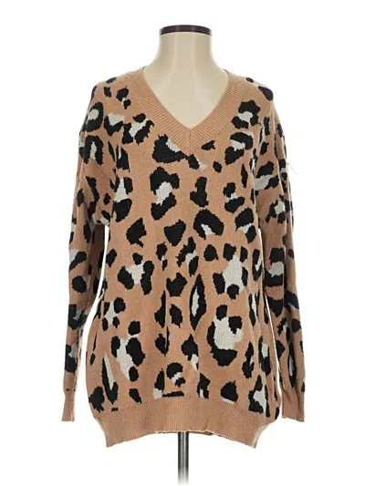 Pre-owned Entro Cardigan Sweater In Brown