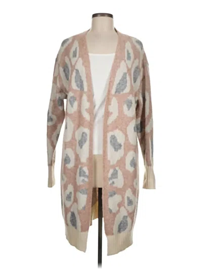 Pre-owned Entro Cardigan Sweater In Tan