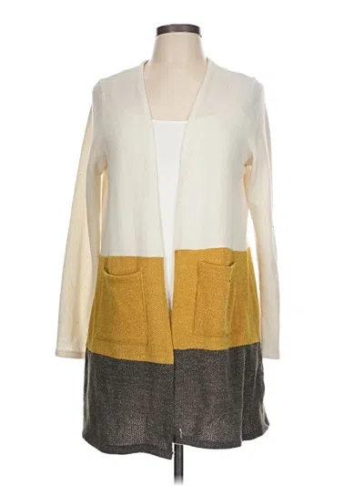 Pre-owned Entro Cardigan Sweater In Yellow