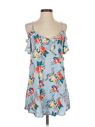 Pre-owned Entro Casual Dress In Blue