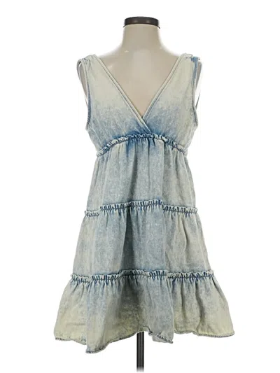 Pre-owned Entro Casual Dress In Blue