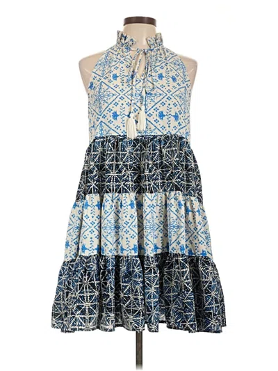 Pre-owned Entro Casual Dress In Blue