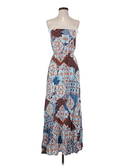 Pre-owned Entro Casual Dress In Blue