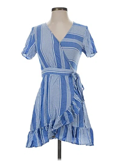 Pre-owned Entro Casual Dress In Blue