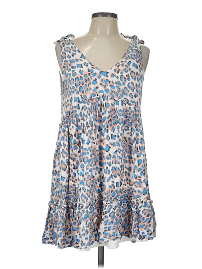 Pre-owned Entro Casual Dress In Blue