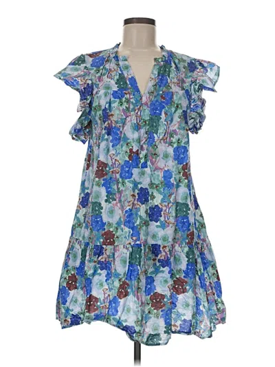 Pre-owned Entro Casual Dress In Blue