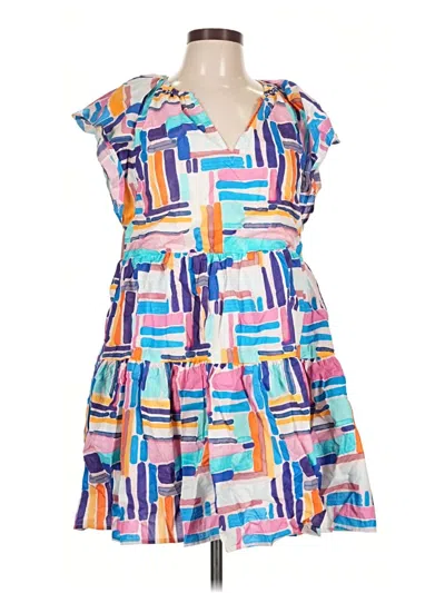 Pre-owned Entro Casual Dress In Blue