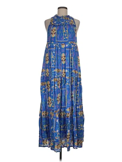 Pre-owned Entro Casual Dress In Blue