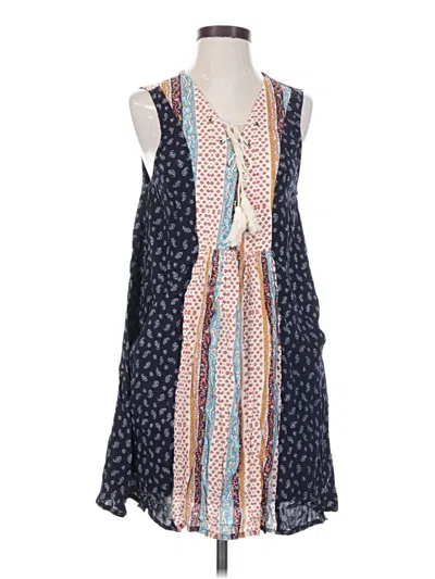 Pre-owned Entro Casual Dress In Blue