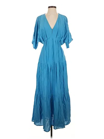 Pre-owned Entro Casual Dress In Blue