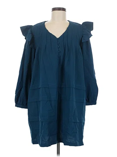 Pre-owned Entro Casual Dress In Blue