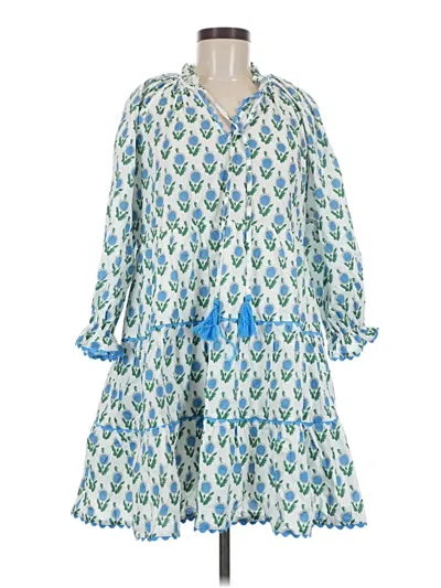 Pre-owned Entro Casual Dress In Blue