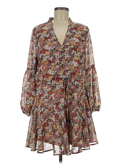 Pre-owned Entro Casual Dress In Brown