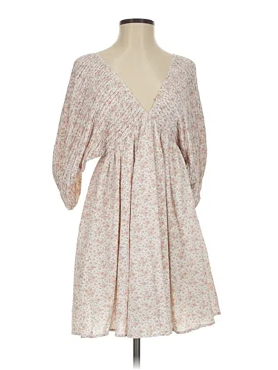 Pre-owned Entro Casual Dress In Brown