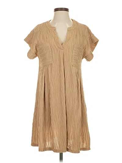 Pre-owned Entro Casual Dress In Brown