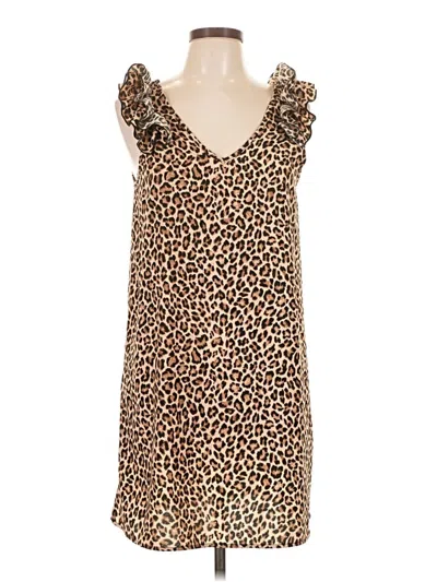 Pre-owned Entro Casual Dress In Brown