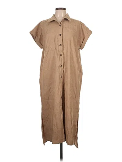 Entro Casual Dress In Brown