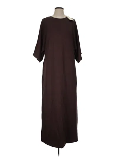 Pre-owned Entro Casual Dress In Brown