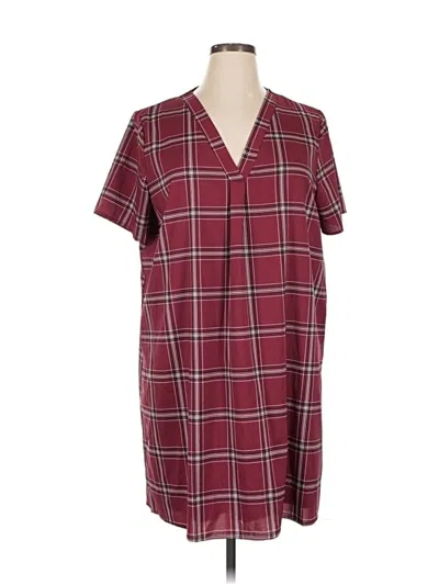 Pre-owned Entro Casual Dress In Burgundy