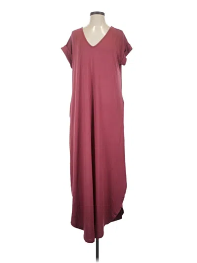 Pre-owned Entro Casual Dress In Burgundy