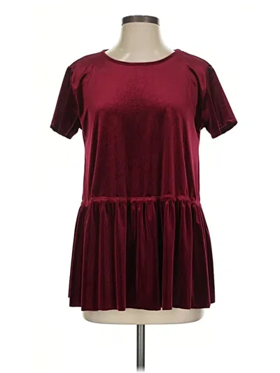Pre-owned Entro Casual Dress In Burgundy