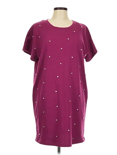 Pre-owned Entro Casual Dress In Burgundy