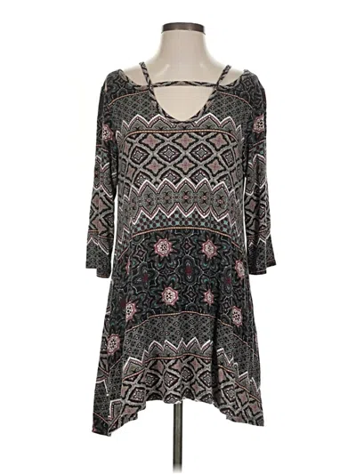 Pre-owned Entro Casual Dress In Gray