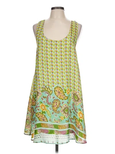 Pre-owned Entro Casual Dress In Green