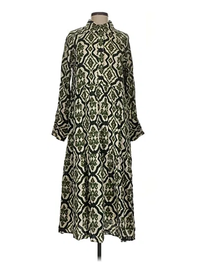 Pre-owned Entro Casual Dress In Green