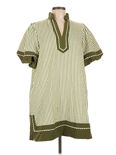 Pre-owned Entro Casual Dress In Green