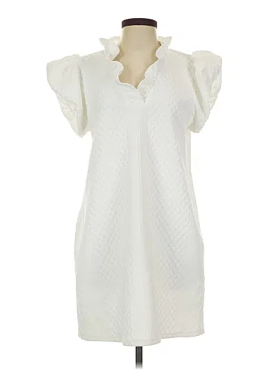 Pre-owned Entro Casual Dress In Ivory