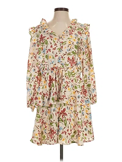 Pre-owned Entro Casual Dress In Ivory