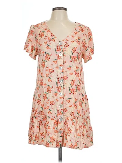 Pre-owned Entro Casual Dress In Orange