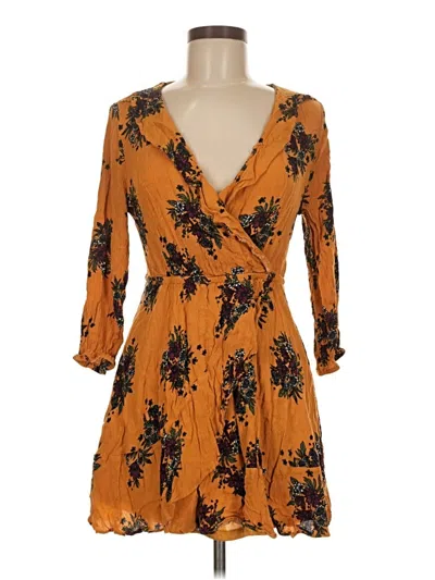 Pre-owned Entro Casual Dress In Orange
