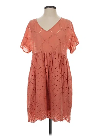 Entro Casual Dress In Orange