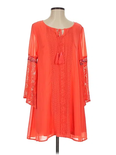 Pre-owned Entro Casual Dress In Orange