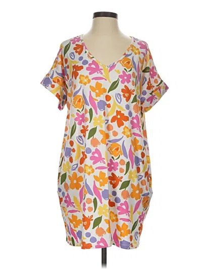 Pre-owned Entro Casual Dress In Orange