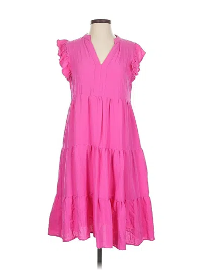 Pre-owned Entro Casual Dress In Pink